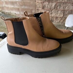 Cute combat style booties